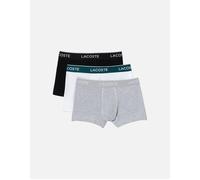 3 Pack Cotton Stretch Trunks Black/Grey/White M