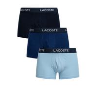 Men's Lacoste Mens 3-Pack Trunks - Navy Blue Methylene Creek Ev - Size: XL