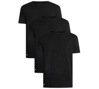 Lacoste Lounge Short Sleeve T-Shirt Pure Black (3 Pack) - M