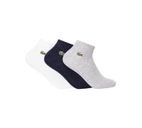Lacoste Men's Ankle Socks Multi-Grey, Navy, White | Size: Medium/Large Lacoste Multicolor M/L