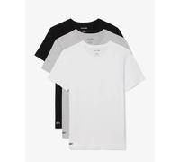Lacoste Mens 3-Pack Plain Mens T-Shirts