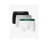 Lacoste Men's 3 Pack Trunks DTM Black/Grey/White | Size: Large Lacoste Multicolor L