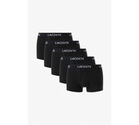 5 Pack Cotton Stretch Trunks Black M