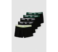 Lacoste Men's 5 Pack Trunks Black Mult WB | Size: Medium Lacoste Multicolor M