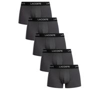 Lacoste Men's 5 Pack Trunks, Grey