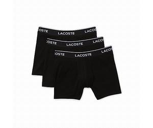 Lacoste men's 6H3420 Underwear boxer brief, Black, M