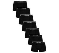 Lacoste Men's 7 Pack Trunks, Black