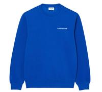 Lacoste Mens Accent Pique Badge Sweatshirt - Blue - L - Blue