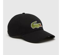 Lacoste Mens Accessories Baseball Cap in Black Cotton - One Size