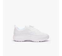 Lacoste Mens Audyssor Zip OG Leather Trainers in White - Size UK 9