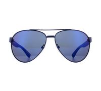 Lacoste Men's Aviator Blue Blue Sunglasses Lacoste Blue One Size