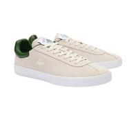 Lacoste Mens Baseshot Leather Trainers (8 UK) (White)