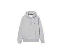 Lacoste Mens Basic Fleece Hoodie Grey XL