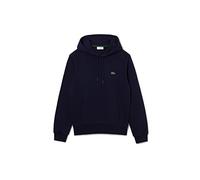 Lacoste Mens Basic Fleece Hoodie Navy M