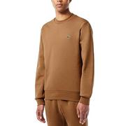 Lacoste Mens Basic Fleece Sweatshirt Cookie L