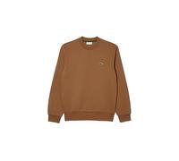 Lacoste Mens Basic Fleece Sweatshirt Cookie S