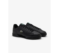 Lacoste Men's Chaymon 218 1 Fashion Sneaker (8.5 M US, Black/Blue)