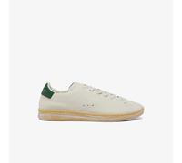 Lacoste Mens Carnaby Set Leather Trainers in White - Size UK 10
