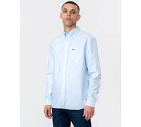 Lacoste Regular fit cotton Oxford shirt Size 16½ - 42 White / Blue