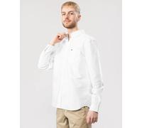 Lacoste Mens Casual Long Sleeve Woven Shirt - White 001