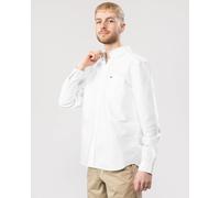 Lacoste Mens Casual Long Sleeve Woven Shirt - White - Size X-Large