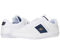 Lacoste - Mens Chaymon 0120 1 CMA Shoes, Color White/White, Size: 11.5 UK