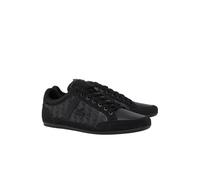 Lacoste Men's Chaymon Sneaker Basketball, Black and Grey, 42 EU