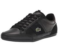 Lacoste Men's Chaymon Sneaker, Blk/Blk, 10 UK