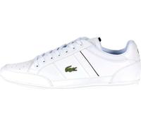 Lacoste Men's Chaymon Sneaker, White/Black, 8 UK