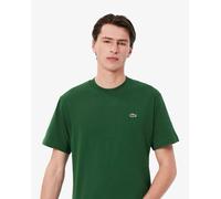Lacoste Mens Classic Fit Cotton Jersey T-Shirt - Green 132 - Green 132 - L