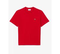 Lacoste Men's Cotton T-Shirt, Rouge, M