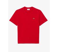Lacoste Mens Classic Fit Cotton Jersey T-Shirt - Red 240 - Red 240 - M