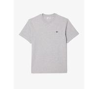 Lacoste Mens Classic Fit Cotton Jersey T-Shirt - Silver Chine CCA