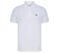 Lacoste Men's Classic Fit Cotton White Short Sleeve Polo Shirt