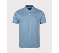 Lacoste Mens Classic Fit L1212 Croc Logo Polo Shirt - Colour: 57I Blue - Size: 4/M