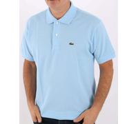 Lacoste Men's Classic Fit Polo Shirt Light Blue - Pique Cotton, Short Sleeve