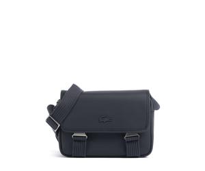 Lacoste Mens Classic | leather Crossbody bag | blue
