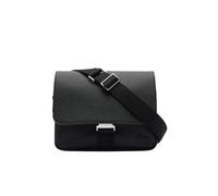 Lacoste Men's Classic Messenger Bag, Black, One Size