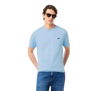 Lacoste Mens Classic T-Shirt - Blue - XXS - Blue - 100% Organic Cotton