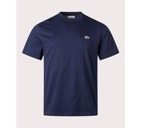 Lacoste Mens Cotton T-Shirt - Colour: 166 Navy Blue - Size: 4/M