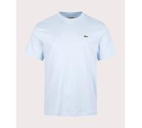 Men's Lacoste TH7318 Classic Fit Cotton T-Shirt - Blue - Size: 38/Regular