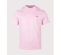 Lacoste Mid Weight Cotton T-Shirt- Pink, Pink, Size 2Xl, Men Pink
