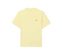 Cotton T-shirt, male, Lacoste, T-Shirts, Yellow, XL, Tops XL