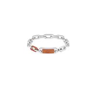 Lacoste Men's CREW Collection Chain Bracelet in Stainless Steel with an Engraved Plaque - 2040369