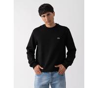 (Black, 2XL) Lacoste Mens Fleece Sweatshirt Knitted Jumper