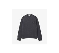 Lacoste Men's Crew Neck Knit Jumper Pitch Chine in Charcoal | Size: Medium Lacoste Charcoal M