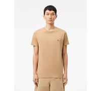 Lacoste Mens Crew Neck Pima Cotton Jersey T-shirt - Beige - Size X-Large