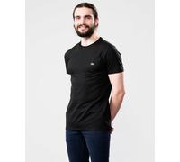 (Black, L) Lacoste Mens T Shirts TH6709 Short Sleeve Regular Fit