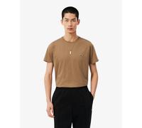 Lacoste Mens Crew Neck Pima Cotton Jersey T-Shirt - Cookie SIX - Cookie SIX - M