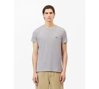 Lacoste Mens TH6709-00 Tee - Silver - Size Large